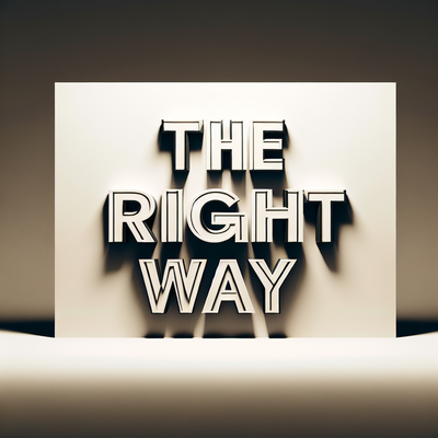 TheRightWay